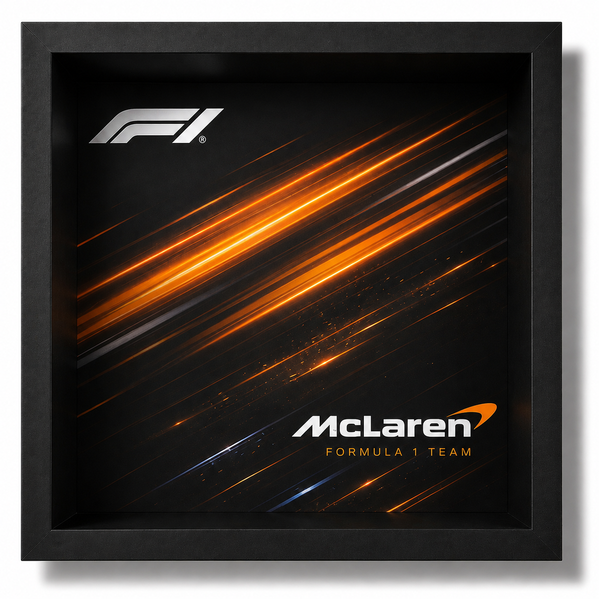 Cadre mural LEGO Speed Champions McLaren MCL38 F1 77251 25x25 sans set LEGO