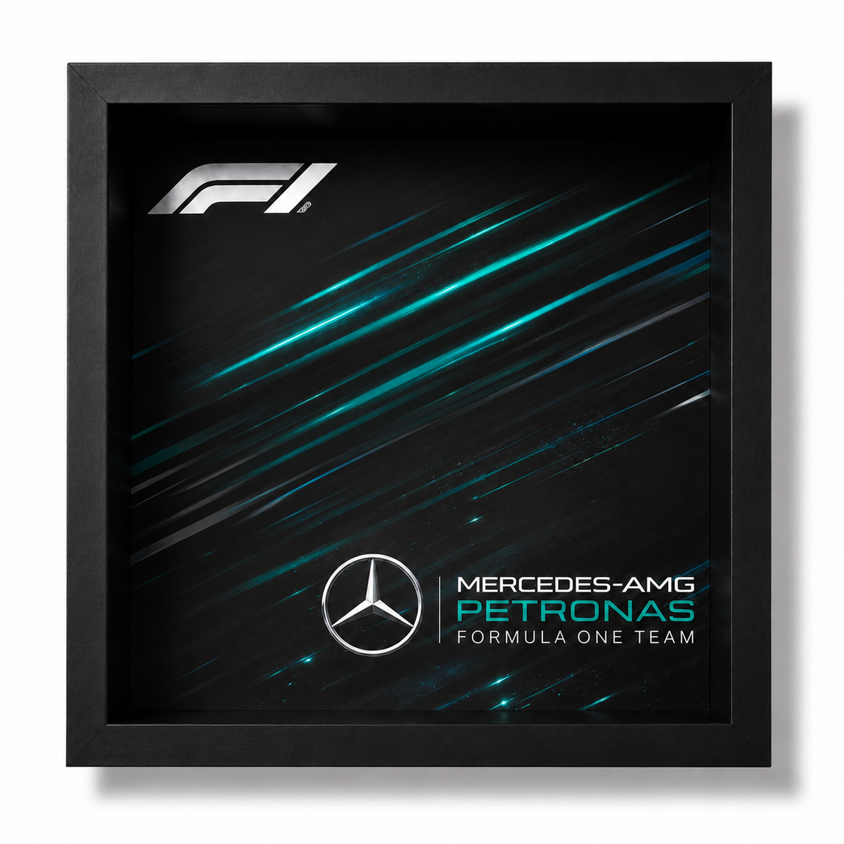 Cadre mural LEGO Speed Champions Mercedes-AMG W15 F1 77244 25x25 sans set LEGO