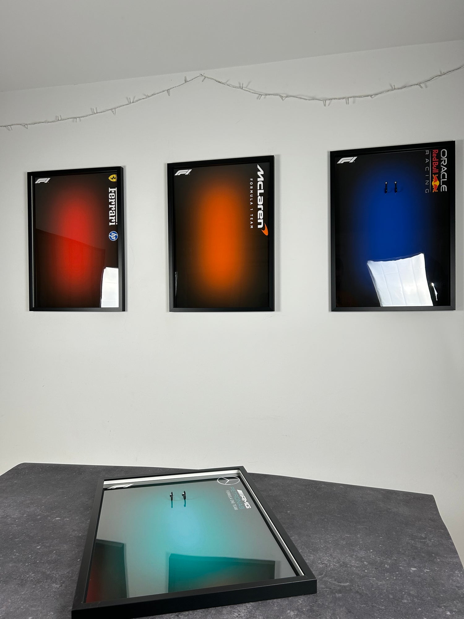 Cadres LEGO Technic Formule 1 50x70 cm – Exposition murale F1