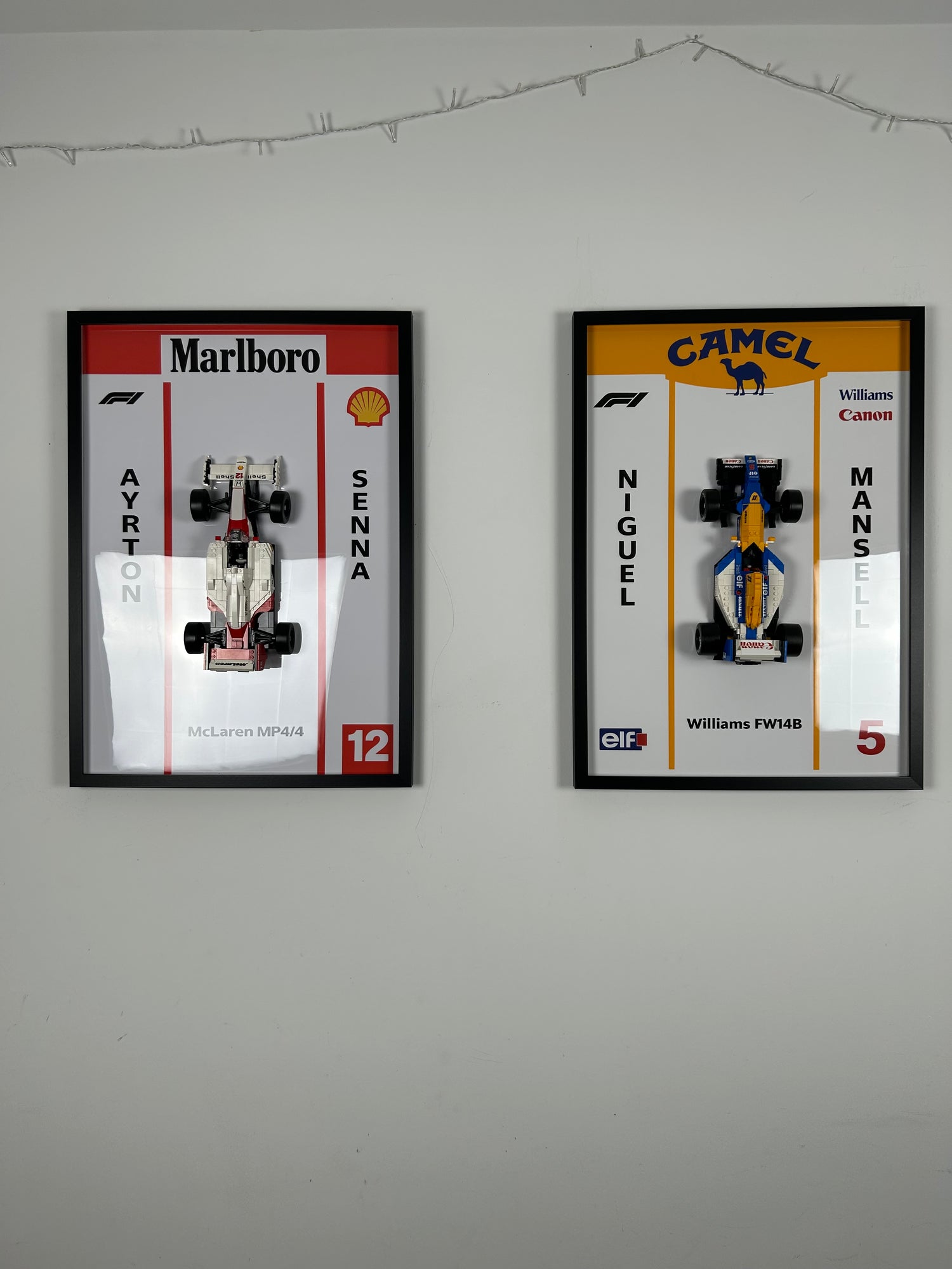 Cadres LEGO Icons Formule 1 – Exposition premium 50x70 cm