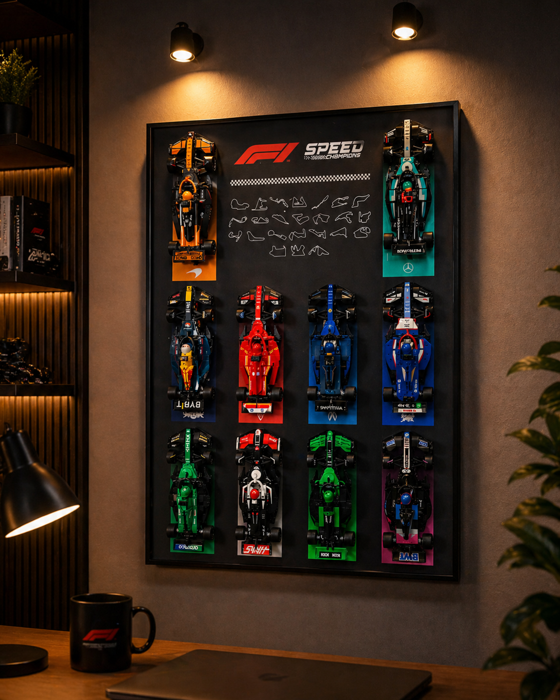 F1 display speed champions
