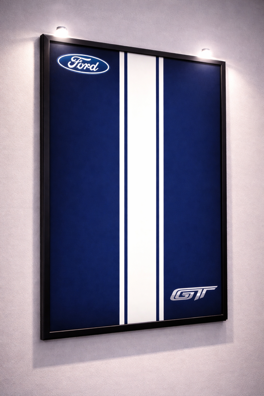 Cadre mural compatible LEGO Technic Ford GT décoration automobile
