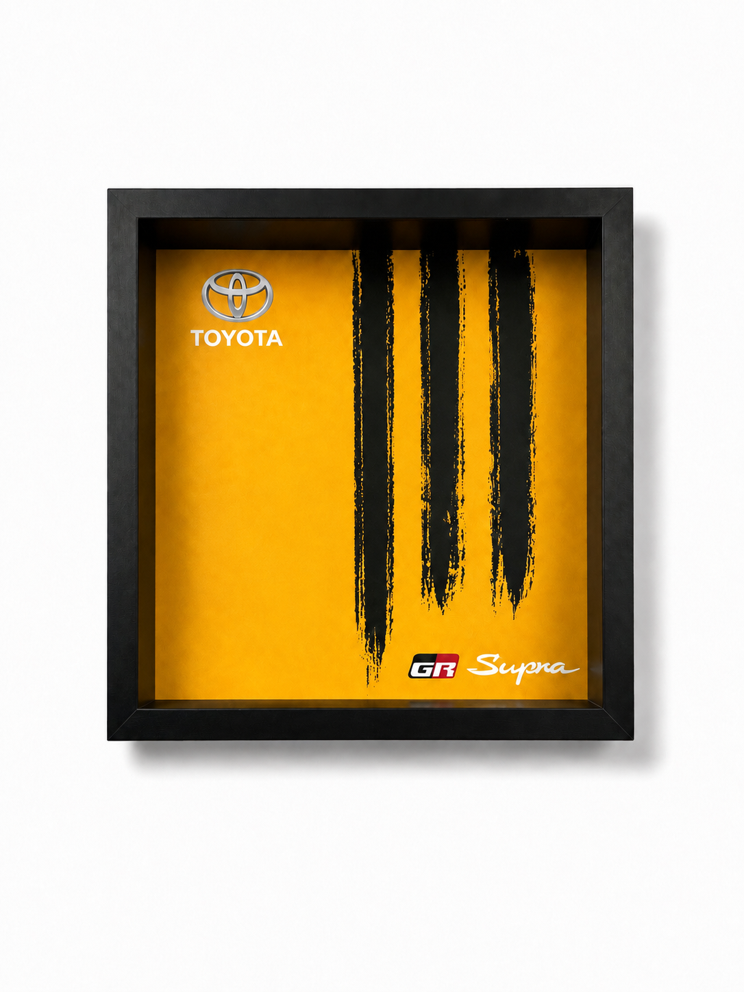 Cadre mural LEGO Toyota GR Supra 76901 Speed Champions 25x25 sans set LEGO