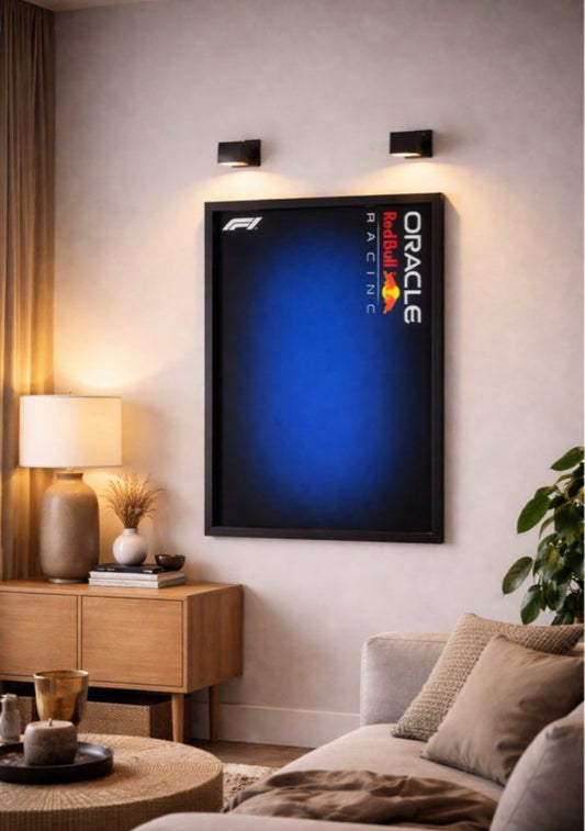 Cadre mural personnalisé pour LEGO® Technic Red Bull Racing RB19 – Idée cadeau fan Formule 1