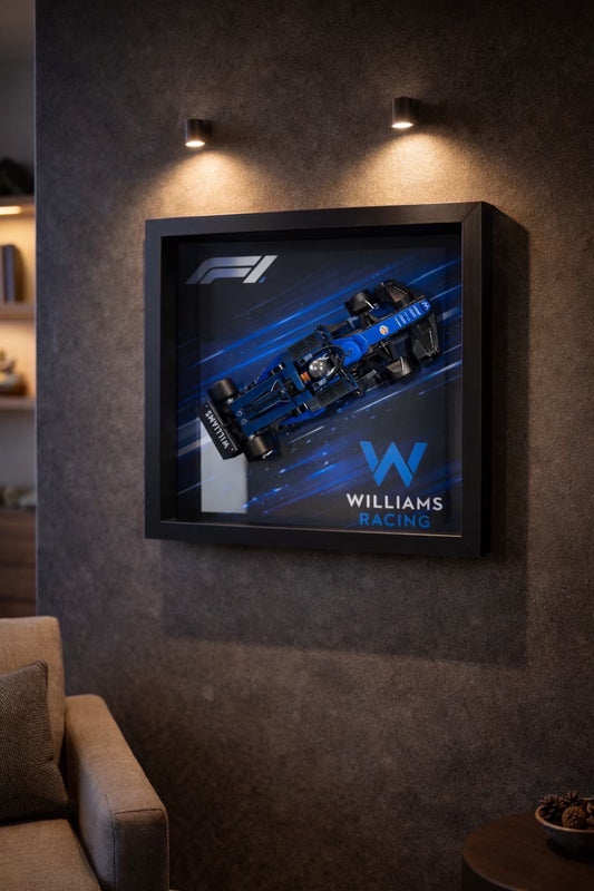 Cadre mural compatible LEGO Speed Champions Williams Formule 1
